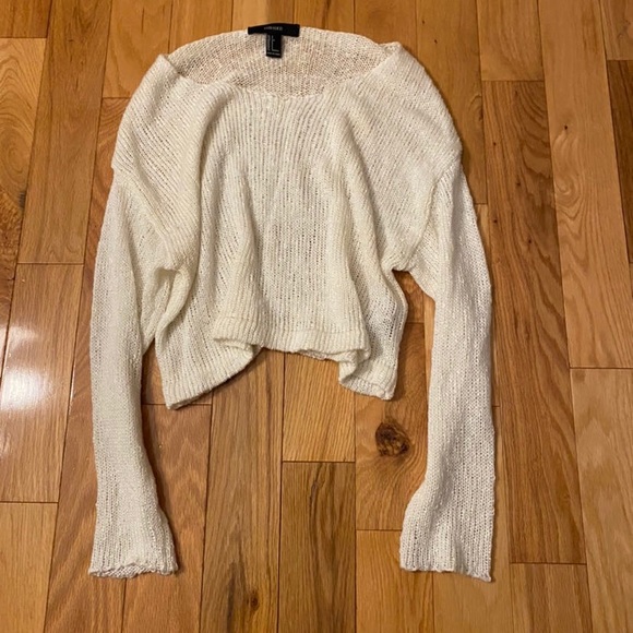 Long sleeve white top - Picture 1 of 1